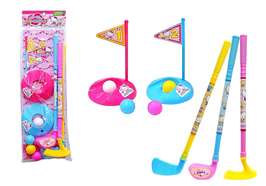 Amazon | 尾上萬(Onoeman) ハローキティ ハッピーゴルフセット 3